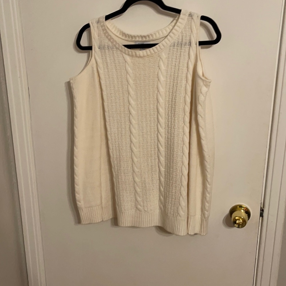 Cream sweater